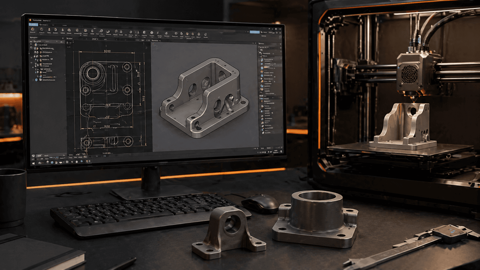 Stație de design CAD